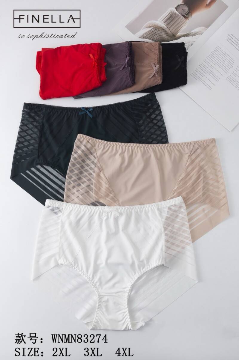 Majtki damskie Roz 2XL-4XL, Mix kolor Paczka 24 szt